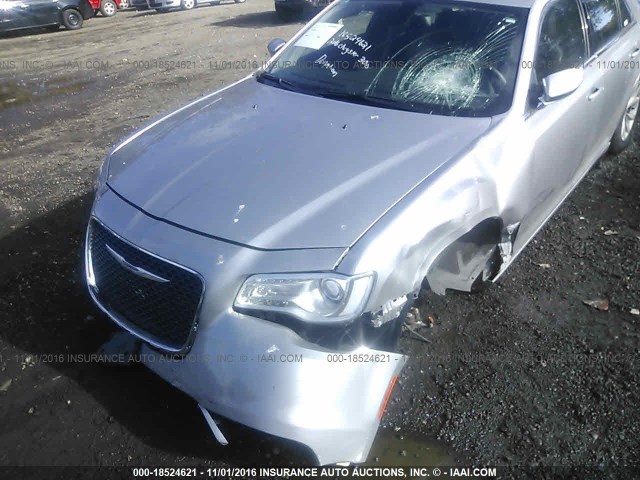 2C3CCAAG9GH207888 - 2016 CHRYSLER 300 LIMITED SILVER photo 6