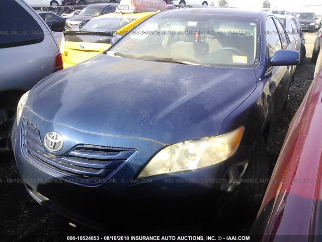 4T1BE46K58U238033 - 2008 TOYOTA CAMRY CE/LE/XLE/SE BLUE photo 2