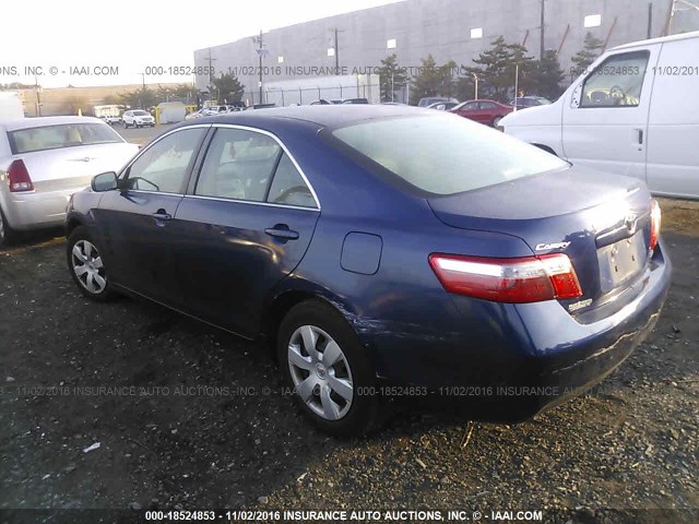4T1BE46K58U238033 - 2008 TOYOTA CAMRY CE/LE/XLE/SE BLUE photo 3