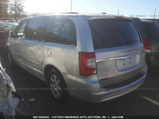2A4RR5DG2BR766350 - 2011 CHRYSLER TOWN & COUNTRY TOURING SILVER photo 3