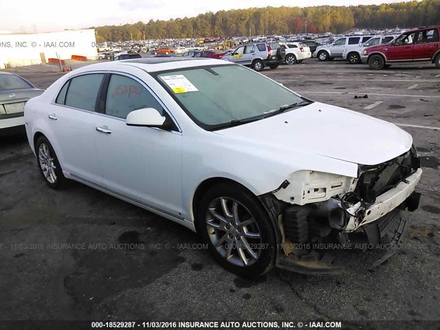 1G1ZK57B29F151320 - 2009 CHEVROLET MALIBU LTZ თეთრი ფოტო 1
