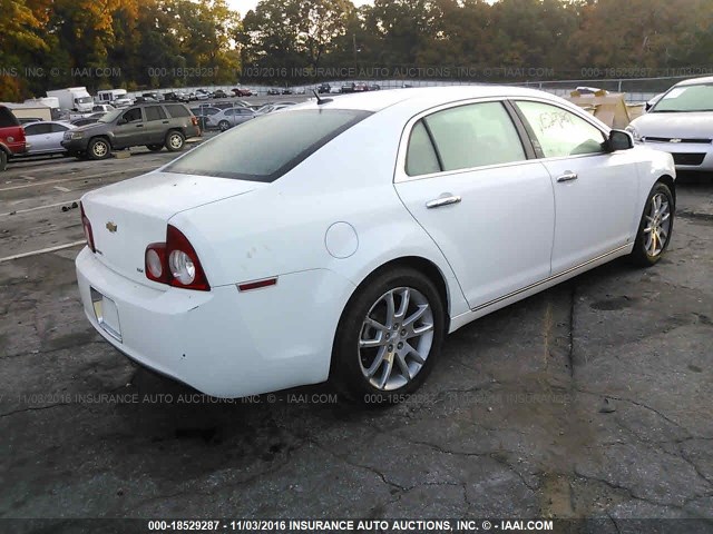 1G1ZK57B29F151320 - 2009 CHEVROLET MALIBU LTZ თეთრი ფოტო 4