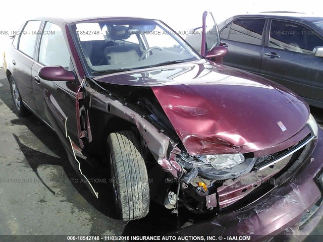 1G8JW52R1YY651530 - 2000 SATURN LS2 MAROON photo 6