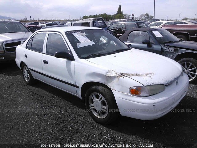 1Y1SK54821Z407309 - 2001 CHEVROLET GEO PRIZM LSI WHITE photo 1