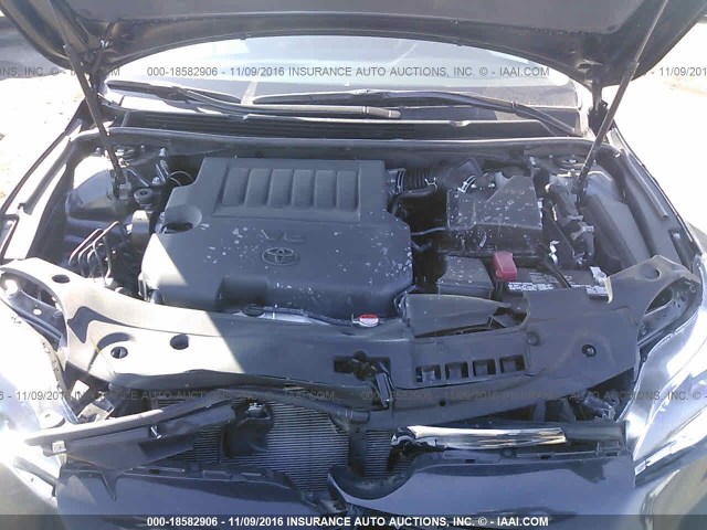 4T1BK1EB3GU199806 - 2016 TOYOTA AVALON XLE PLUS/PREMIUM/TOUR/LTD BLUE photo 10
