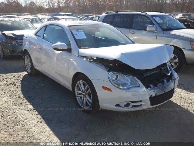 WVWFA71F69V016805 - 2009 VOLKSWAGEN EOS LUX 白色 照片 1