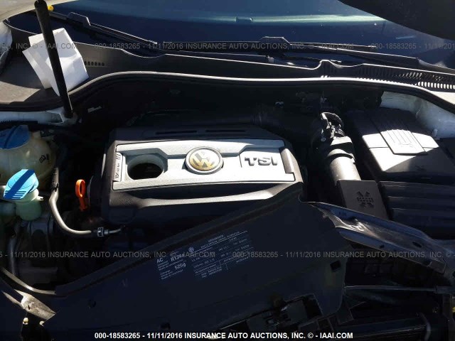 WVWFA71F69V016805 - 2009 VOLKSWAGEN EOS LUX 白色 照片 10
