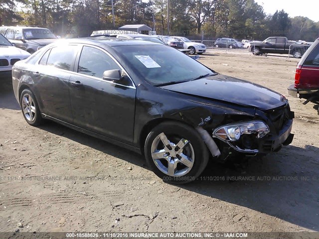 1G1ZB5E18BF154741 - 2011 CHEVROLET MALIBU LS შავი ფოტო 1