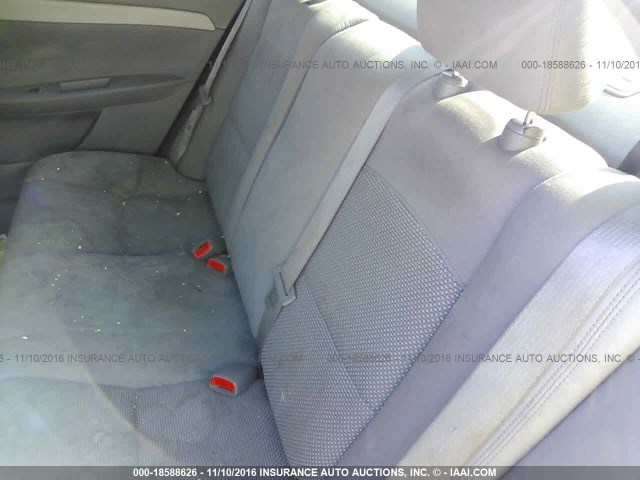 1G1ZB5E18BF154741 - 2011 CHEVROLET MALIBU LS შავი ფოტო 8