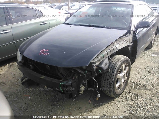 2T1CF28P12C590369 - 2002 TOYOTA CAMRY SOLARA SE/SLE BLACK photo 6