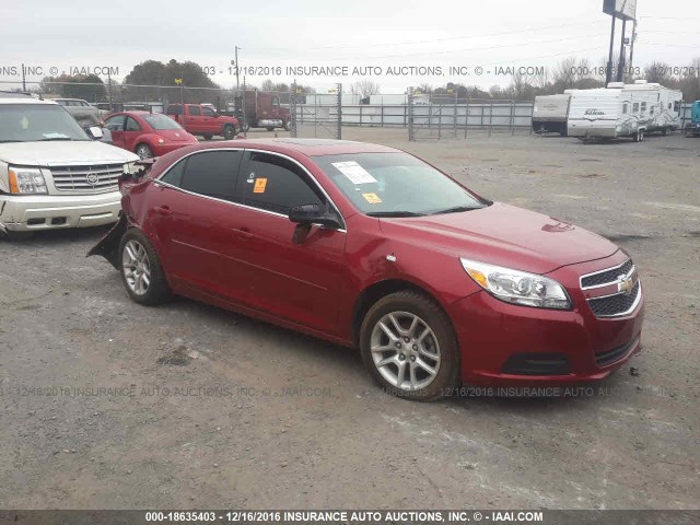 1G11D5SR0DF159002 - 2013 CHEVROLET MALIBU 1LT 红色 照片 1