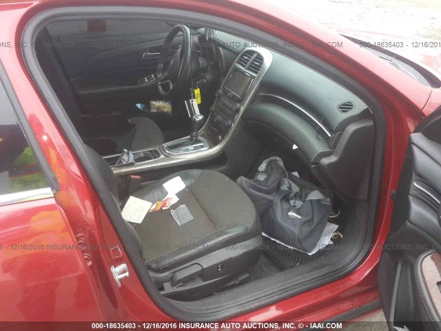 1G11D5SR0DF159002 - 2013 CHEVROLET MALIBU 1LT 红色 照片 5