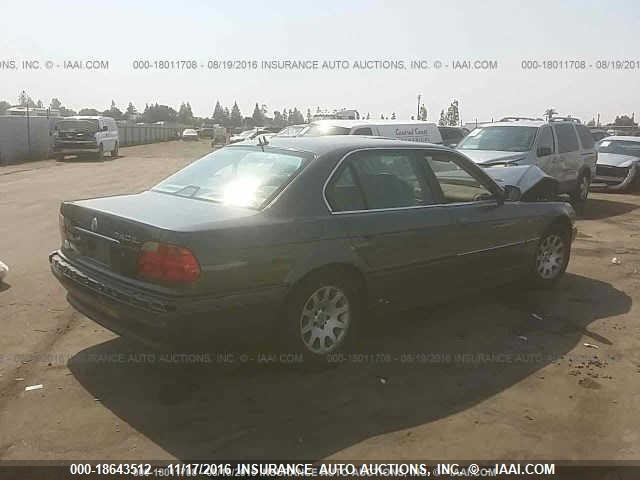 WBAGH8343YDP08331 - 2000 BMW 740 IL BLACK photo 4