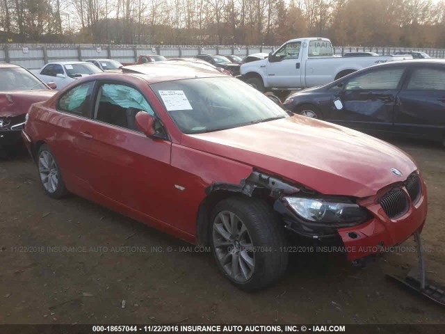 WBAWC7C50AE270686 - 2010 BMW 335 XI RED photo 1