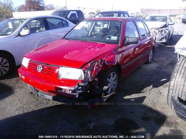 3VWXA81H4VM130685 - 1997 VOLKSWAGEN JETTA JAZZ RED photo 6