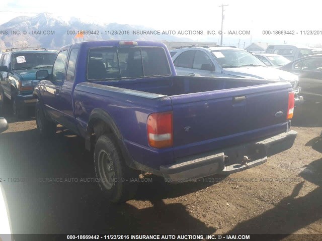 1FTCR15X2TPB21994 - 1996 FORD RANGER SUPER CAB PURPLE photo 3