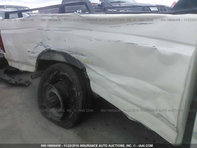 1FTHF25H4MNA85798 - 1991 FORD F250 WHITE photo 6