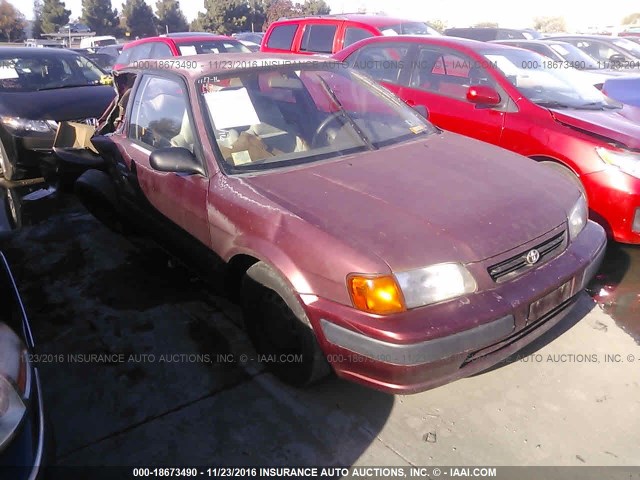 JT2EL56D2S0030584 - 1995 TOYOTA TERCEL DX RED photo 1