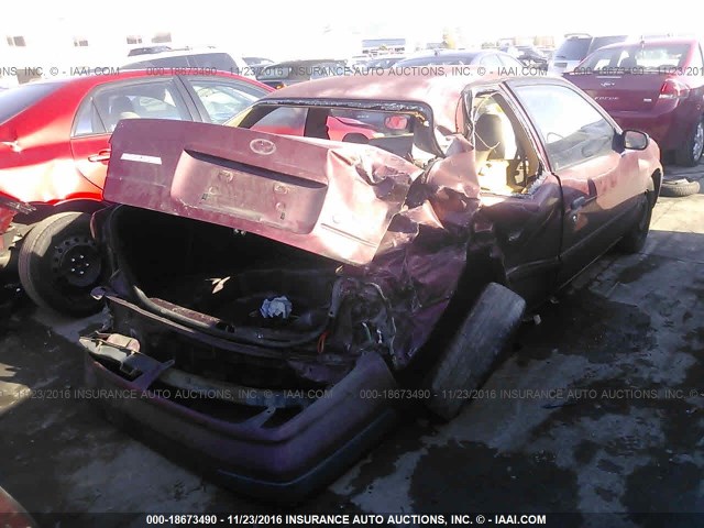 JT2EL56D2S0030584 - 1995 TOYOTA TERCEL DX RED photo 4