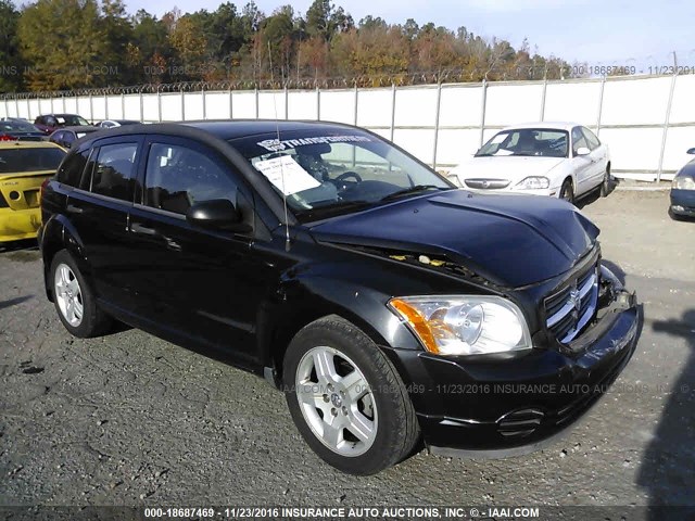 1B3HB48B18D609419 - 2008 DODGE CALIBER SXT BLACK photo 1