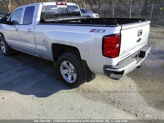 1GCVKRECXGZ351656 - 2016 CHEVROLET SILVERADO K1500 LT SILVER photo 3