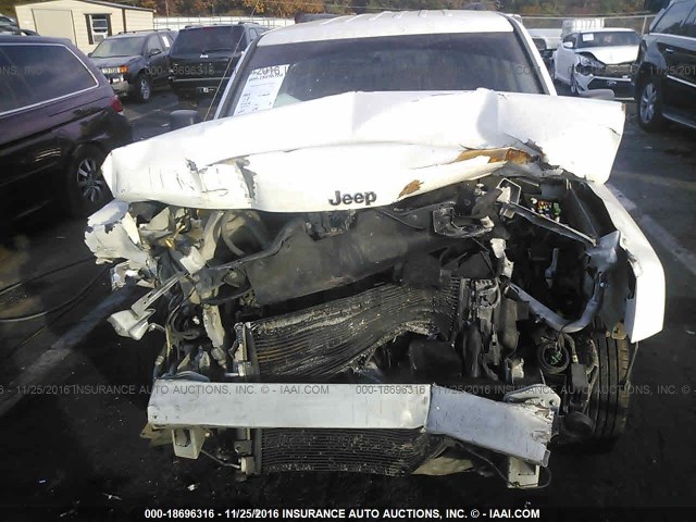 1J4NT2GB0AD634638 - 2010 JEEP PATRIOT SPORT WHITE photo 6