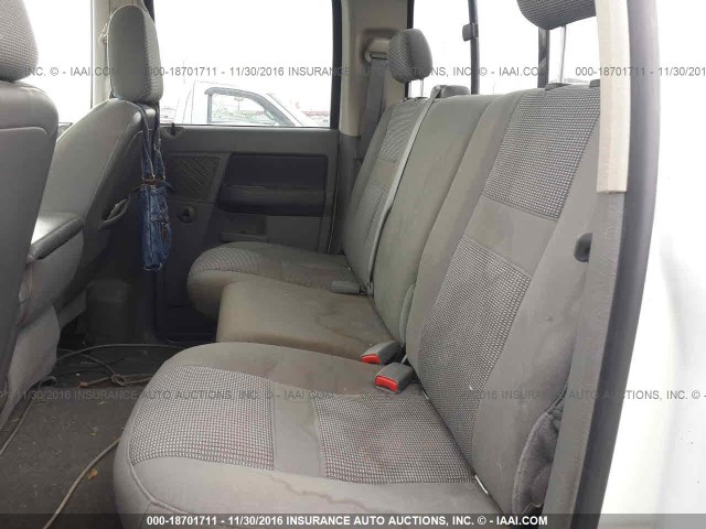 1D7KS28D06J236209 - 2006 DODGE RAM 2500 ST/SLT WHITE photo 8