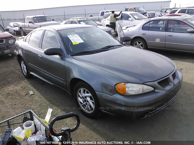 1G2NE52E25M158552 - 2005 PONTIAC GRAND AM SE GRAY photo 1