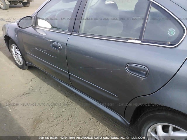 1G2NE52E25M158552 - 2005 PONTIAC GRAND AM SE GRAY photo 6