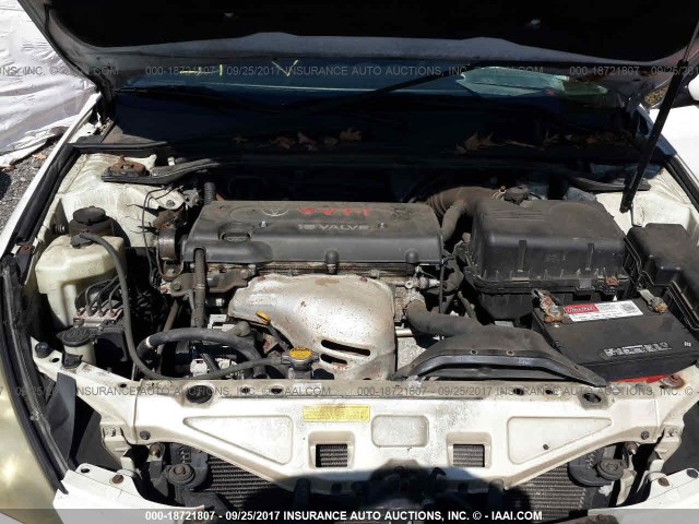 4T1CE38PX6U662151 - 2006 TOYOTA CAMRY SOLARA SE/SLE WHITE photo 10