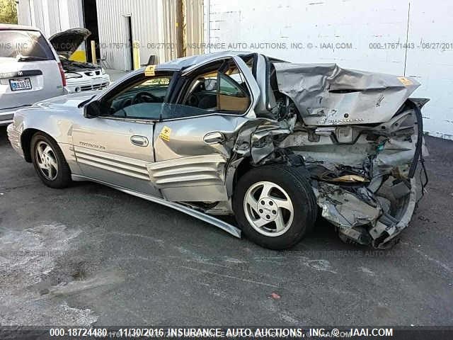 1G2NF52T2YM707635 - 2000 PONTIAC GRAND AM SE1 SILVER photo 2