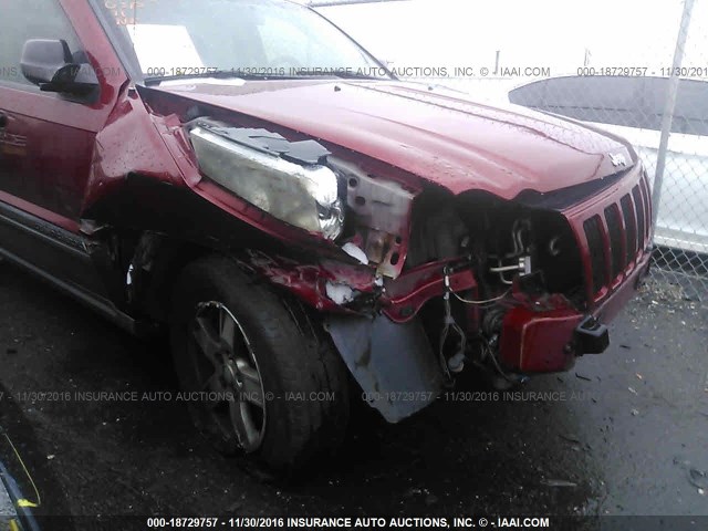 1J4GR48K56C315685 - 2006 JEEP GRAND CHEROKEE LAREDO/COLUMBIA/FREEDOM 红色 照片 6