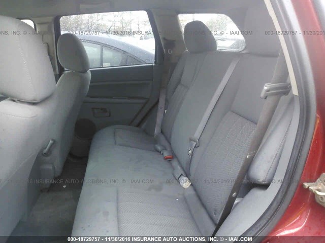 1J4GR48K56C315685 - 2006 JEEP GRAND CHEROKEE LAREDO/COLUMBIA/FREEDOM 红色 照片 8