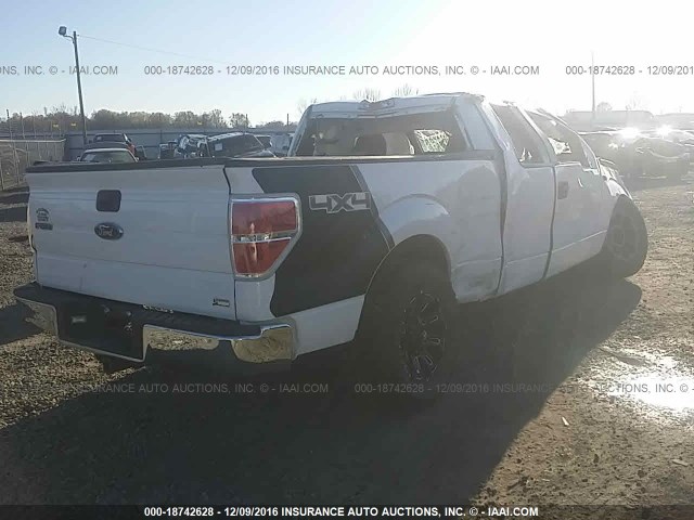 1FTFX1EV9AKA38011 - 2010 FORD F150 SUPER CAB WHITE photo 4