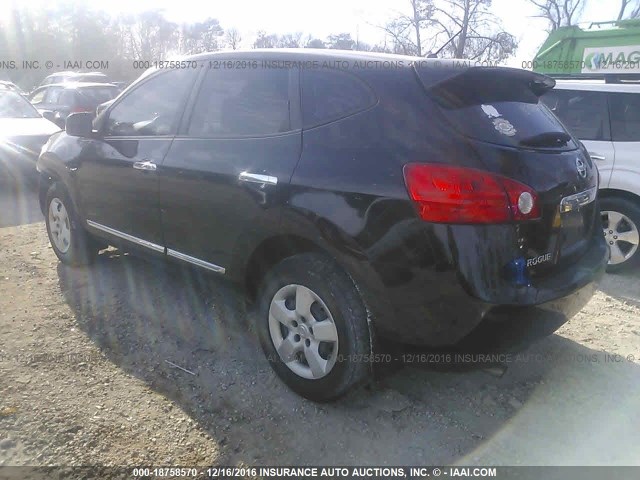 JN8AS5MT4BW161830 - 2011 NISSAN ROGUE S/SV/KROM BLACK photo 3