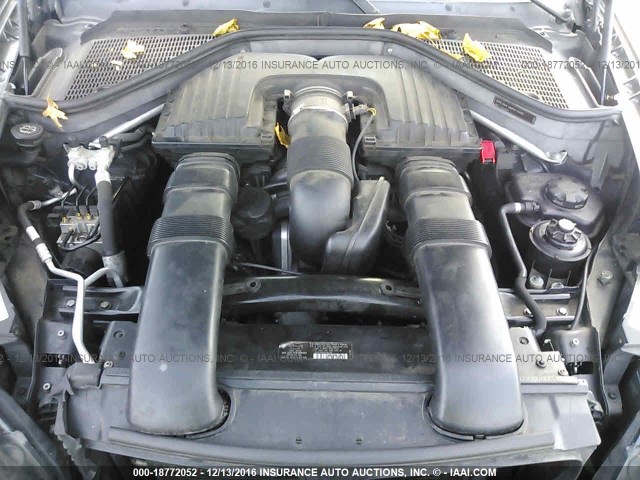 5UXFE83508LZ99035 - 2008 BMW X5 4.8I BLACK photo 10