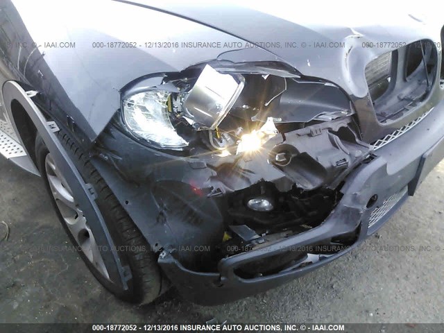 5UXFE83508LZ99035 - 2008 BMW X5 4.8I BLACK photo 6