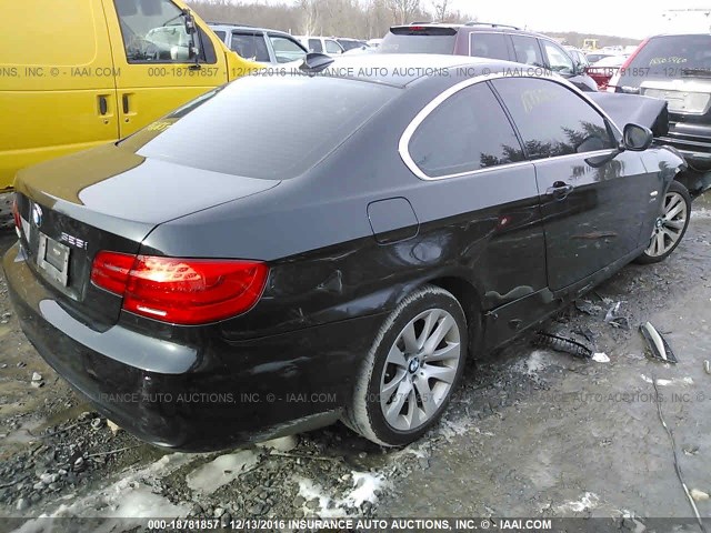 WBAKF5C52CE656815 - 2012 BMW 328 XI SULEV BLACK photo 4