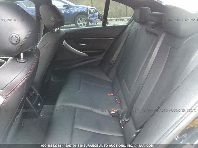 WBA8E3C57GK501251 - 2016 BMW 328 XI SULEV BLACK photo 8