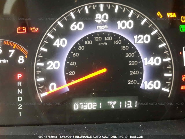 5FNRL3H76AB028454 - 2010 HONDA ODYSSEY EXL შამპანური ფოტო 7