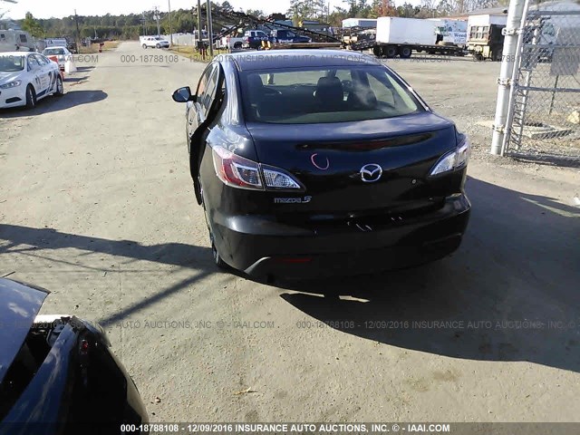 JM1BL1UG2B1454423 - 2011 MAZDA 3 I BLACK photo 3