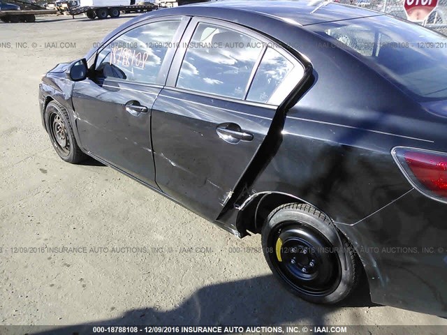 JM1BL1UG2B1454423 - 2011 MAZDA 3 I BLACK photo 6