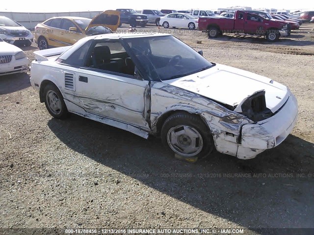 JT2AW15J0H0118130 - 1987 TOYOTA MR2 T-BAR WHITE photo 1