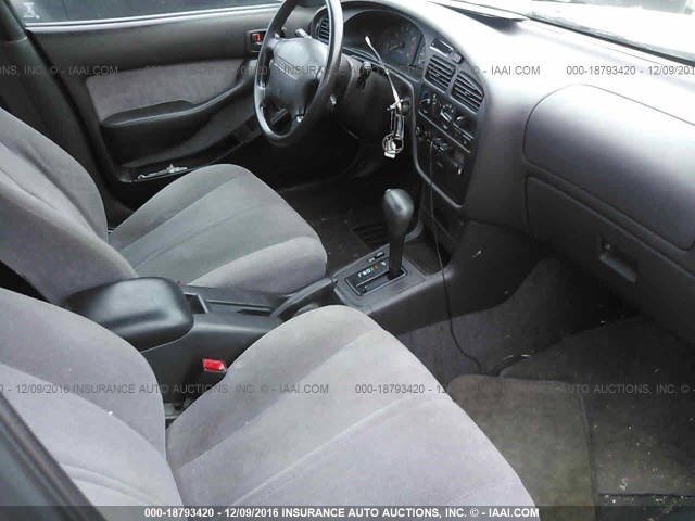 4T1BG12KXTU707883 - 1996 TOYOTA CAMRY DX/LE/XLE GRAY photo 5