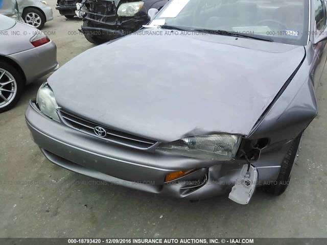 4T1BG12KXTU707883 - 1996 TOYOTA CAMRY DX/LE/XLE GRAY photo 6