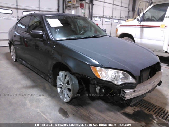 4S3BL616597226237 - 2009 SUBARU LEGACY 2.5I GRAY photo 6