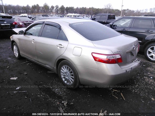 4T1BK46K17U522413 - 2007 TOYOTA CAMRY NEW GENERAT LE/XLE/SE TAN photo 3