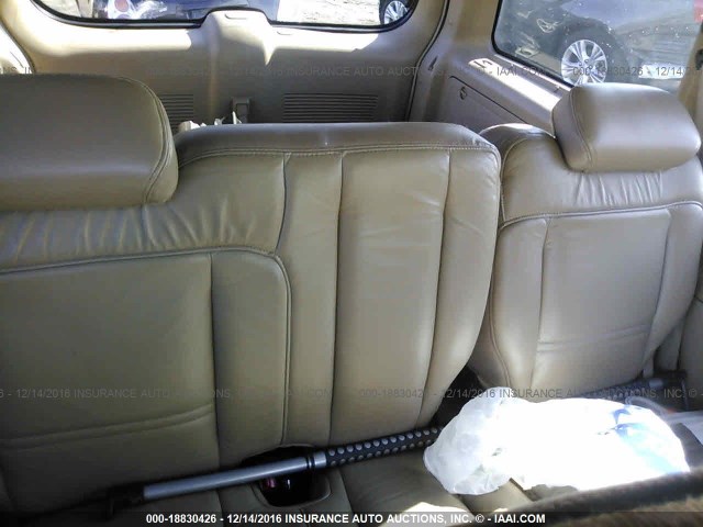 4M2ZU66P2YUJ12901 - 2000 MERCURY MOUNTAINEER  WHITE photo 8