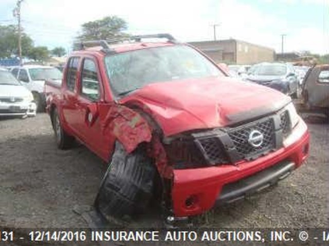 1N6AD0EV5BC438153 - 2011 NISSAN FRONTIER S/SV/SL/PRO-4X RED photo 1