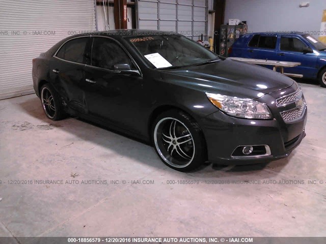 1G11H5SA7DF268734 - 2013 CHEVROLET MALIBU LTZ 灰色 照片 1